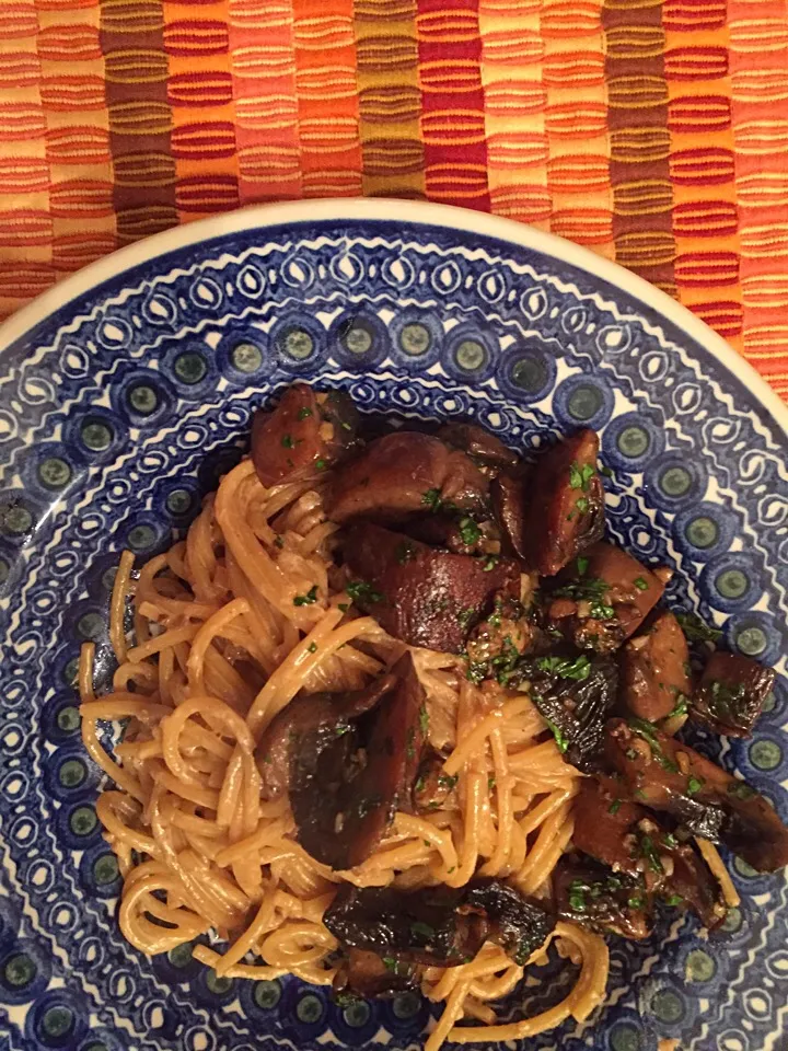 Pasta with portabella|Matthew Cashenさん