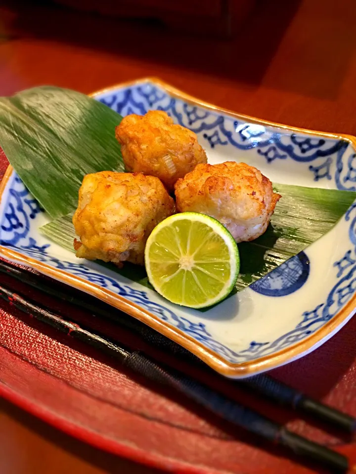 ことりちゃん家のお料理 はんぺんと小海老のカレー団子|かおり🐰さん