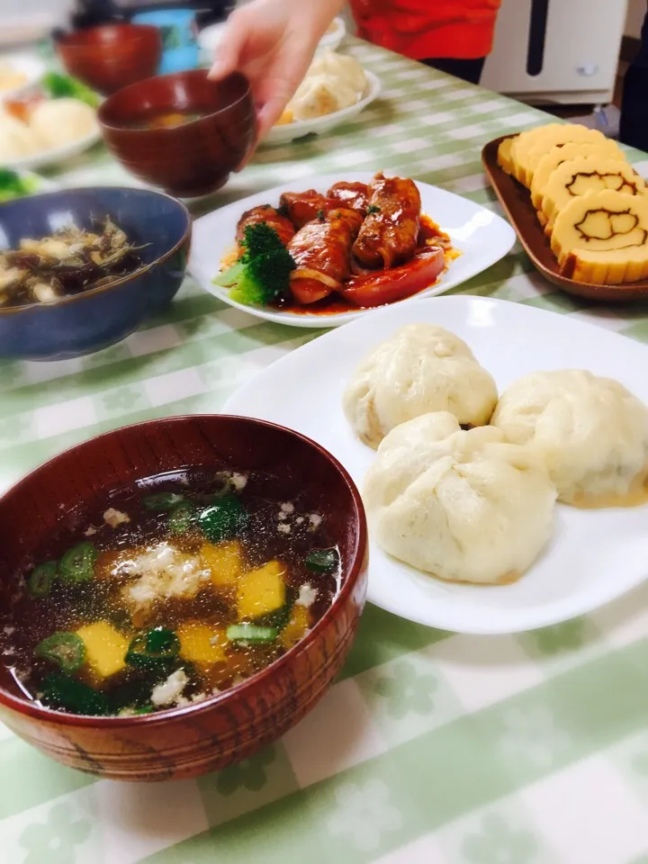 中華スープ、手作り肉まん、ナッツと煮干しの田作りエトセトラ。。(今日の投稿分の続き★)|tamakoさん