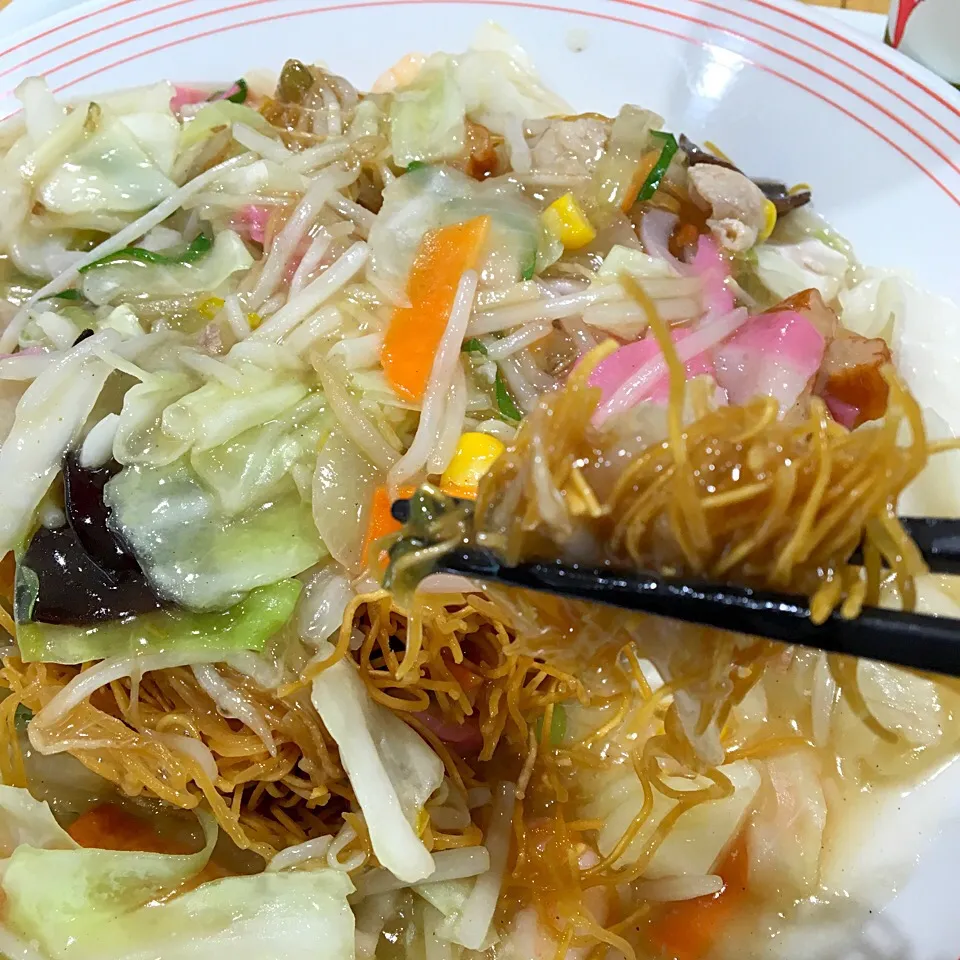 Snapdishの料理写真:長崎皿うどん|maixx ใหม่さん