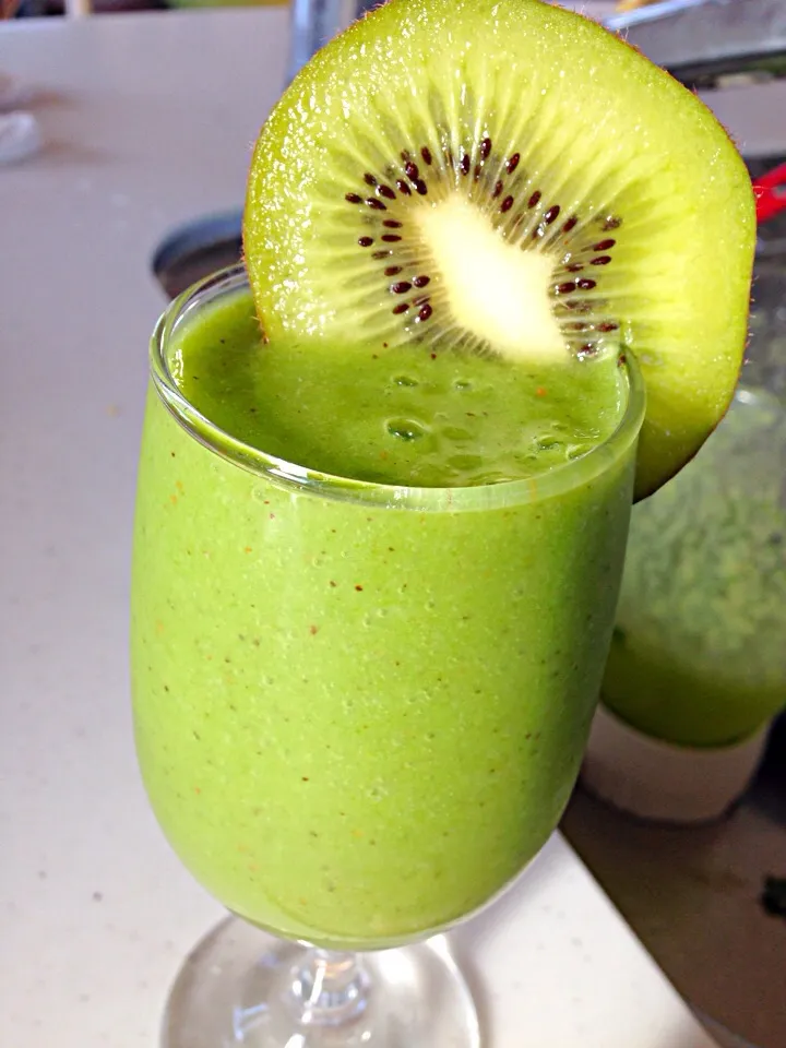 Kiwi smoothie💚|viviさん