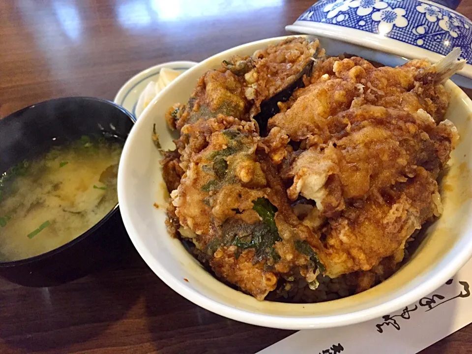 新橋の天丼 海老・イカ抜き|たかさんさん