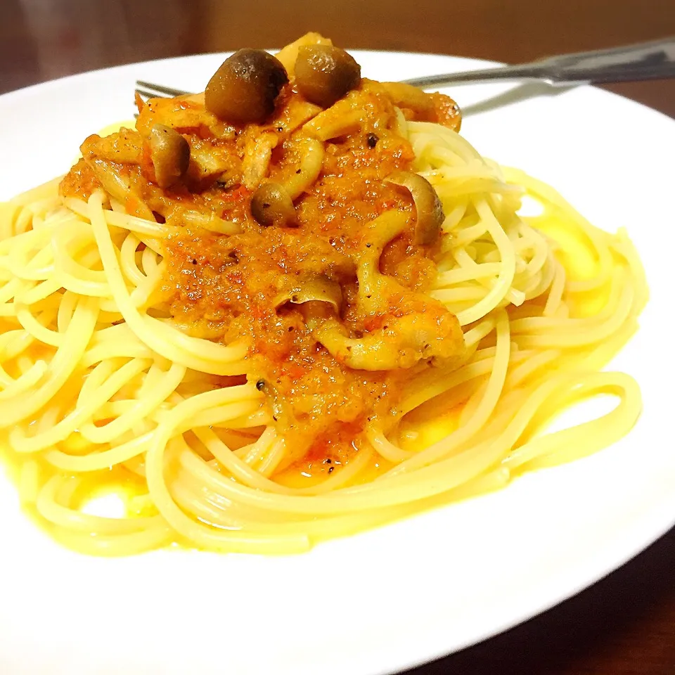 Bacon-Tomato in white cream Pasta|Laarni Nabongさん