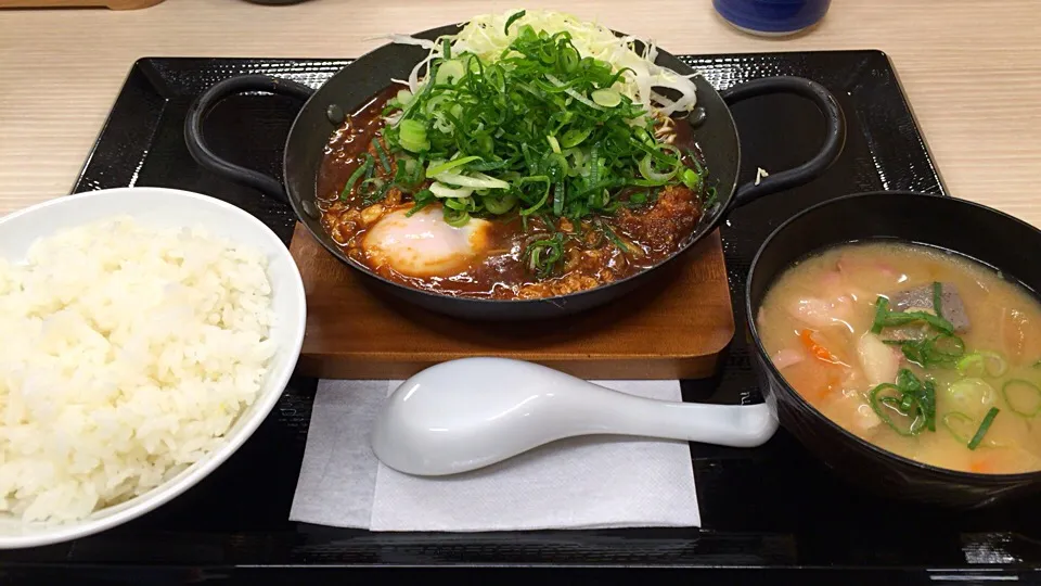 ねぎ味噌カツ定食|るみおんさん