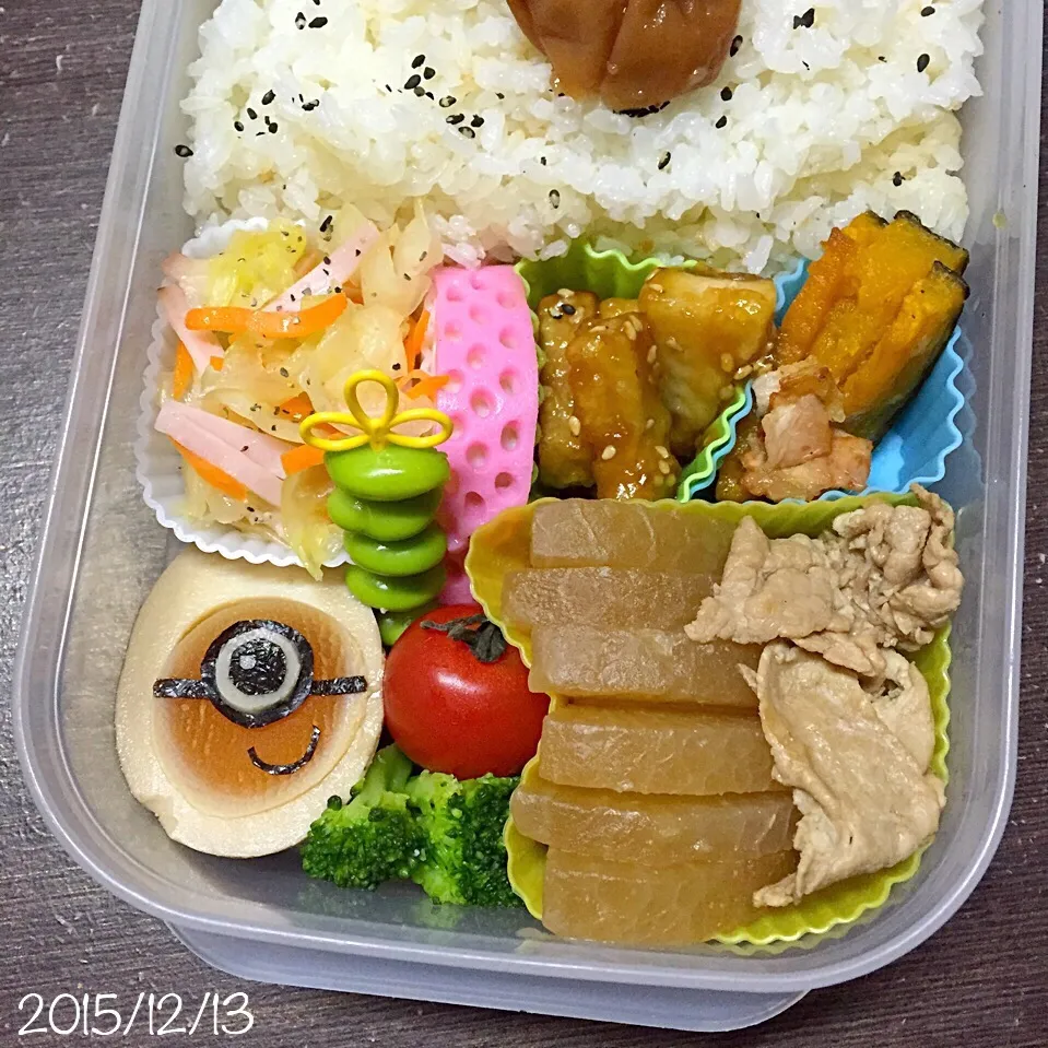 Snapdishの料理写真:12/13お弁当⚘ᗾᐝ|ふくろう女子さん