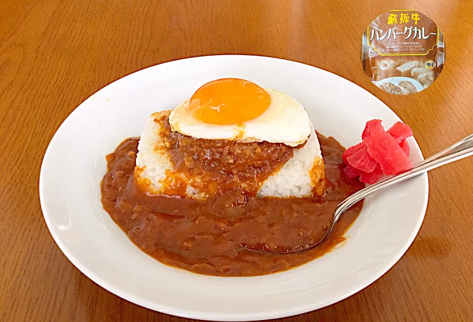 飛騨牛ハンバーグカレー|浦島太郎さん