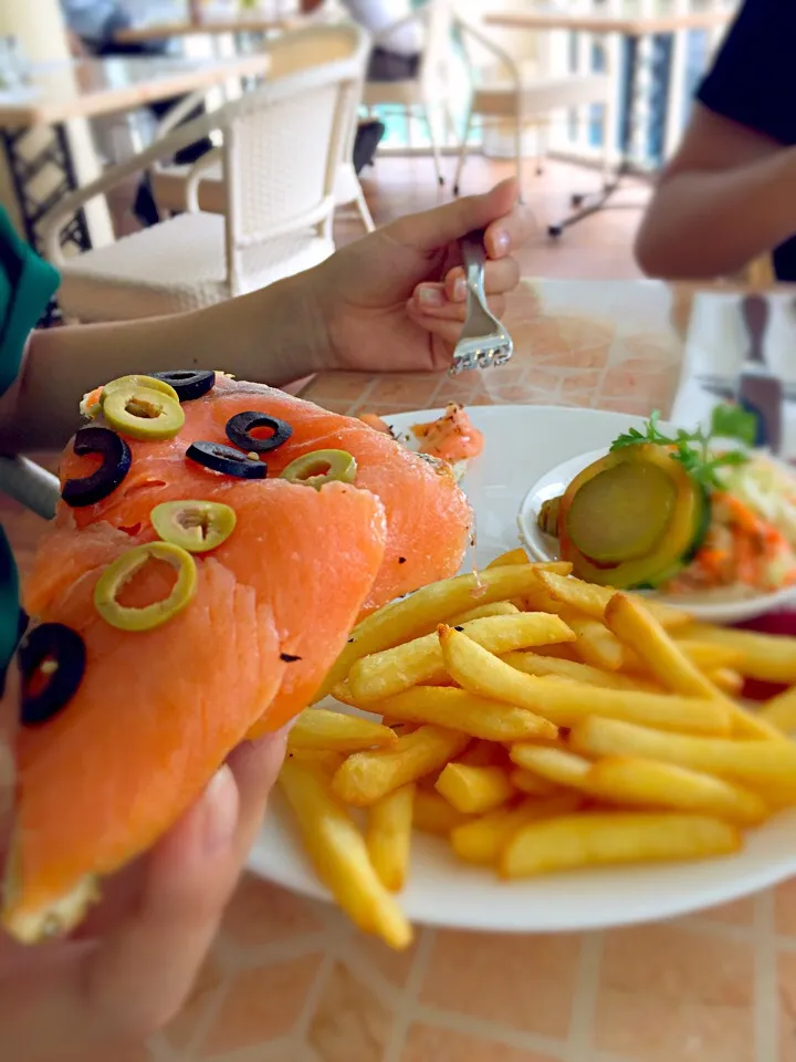 Salmon open sandwiches|Michiyo Iwaharaさん