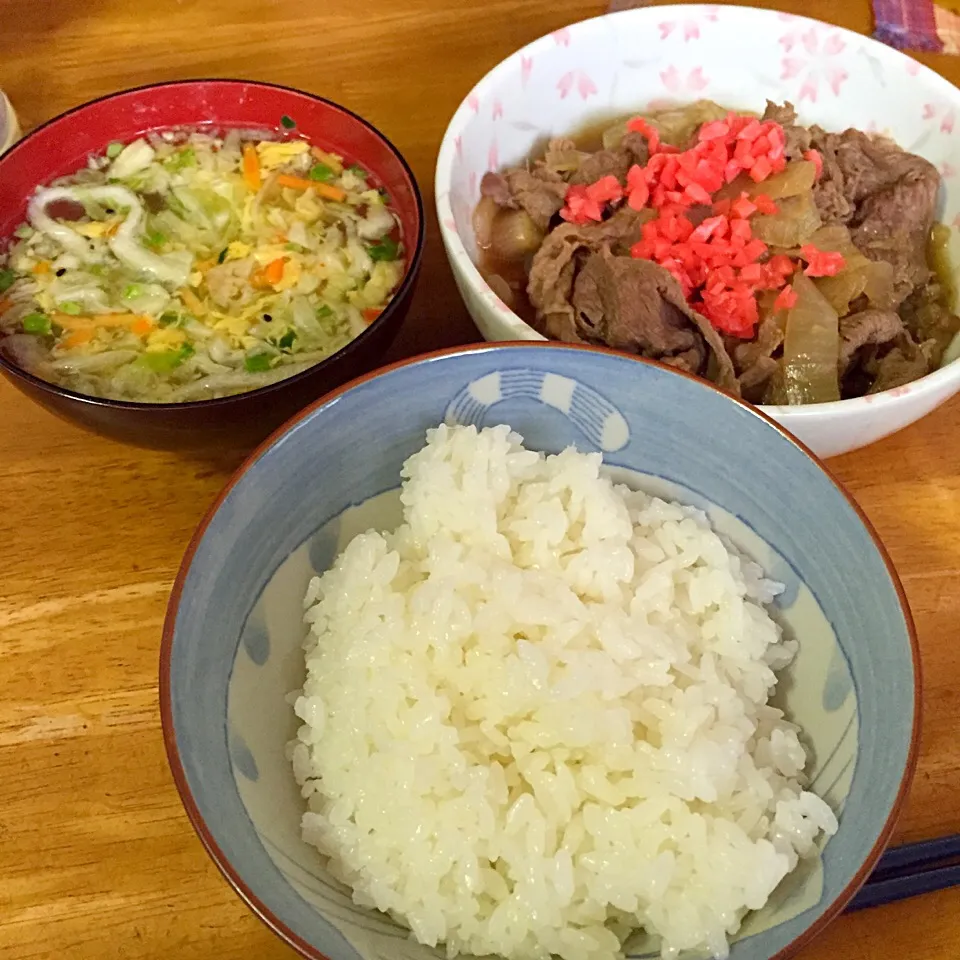 牛丼風*\(^o^)/*|すかラインさん