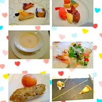 #フランス料理 #コース#忘年会#メインのステーキ撮影忘れて食べた|よこでぃさん