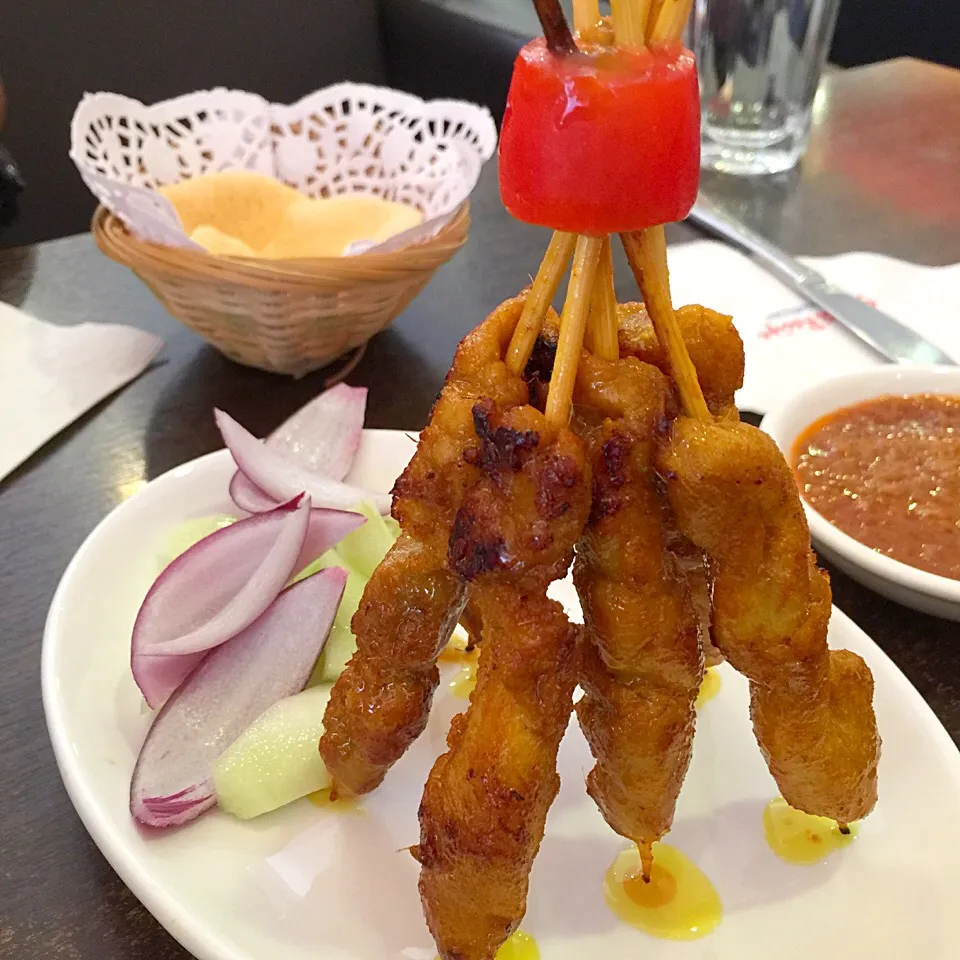 Snapdishの料理写真:Chicken satay|itontweetsさん