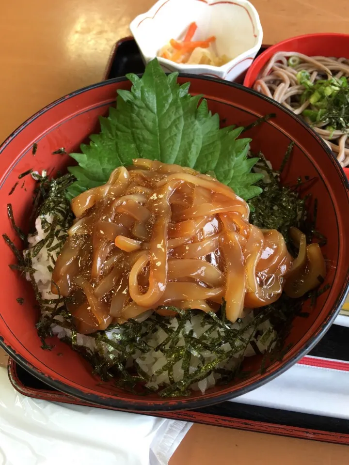 隠岐のイカの醬油漬け丼|Yukitaka Nishidaさん