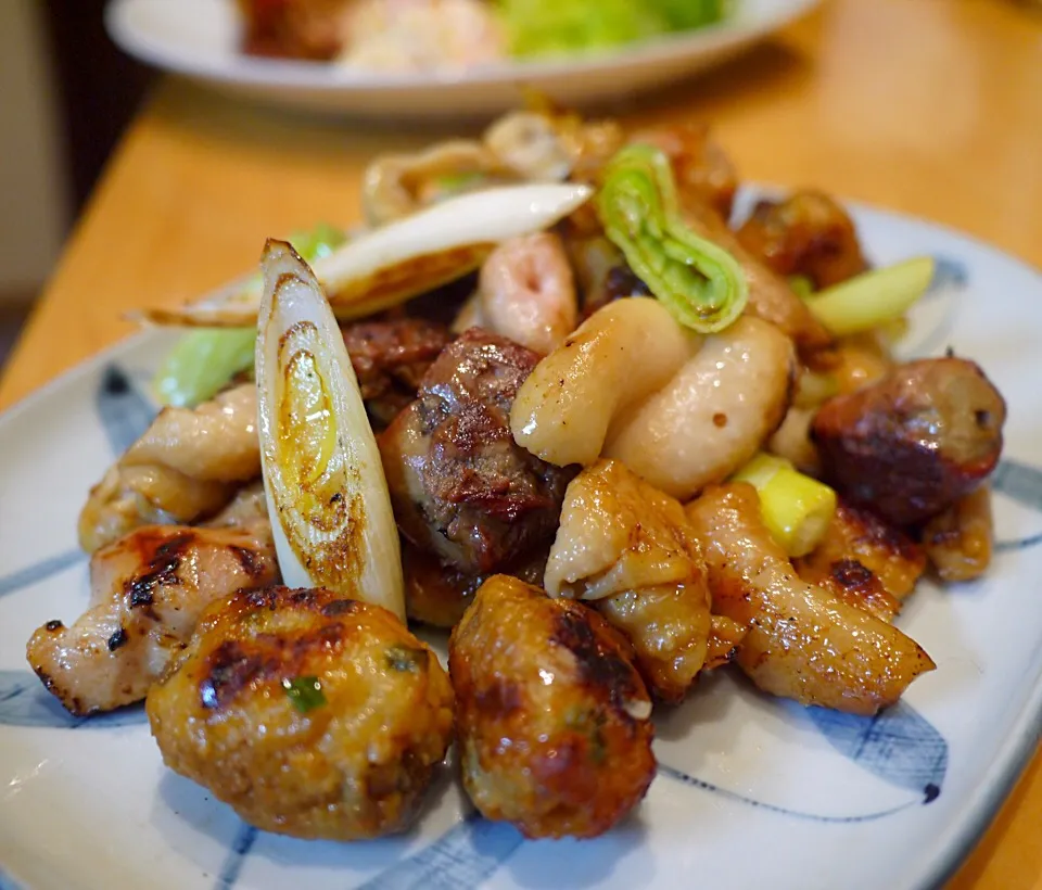 焼き鳥とネギ|沖縄「ピロピロ」ライフさん