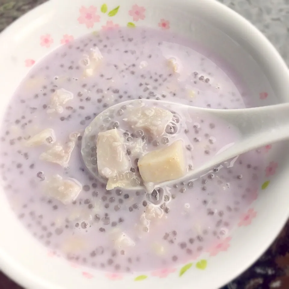 Yam coconut milk sago|Susan Quekさん