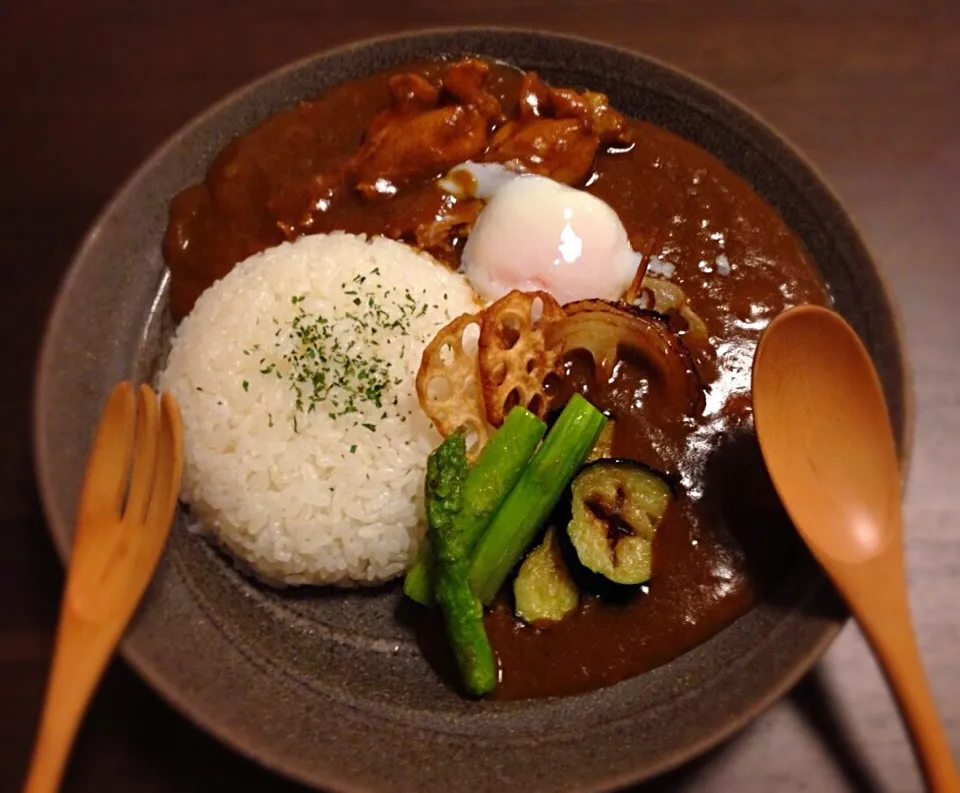 Snapdishの料理写真:野菜チキンカレー|eririnさん