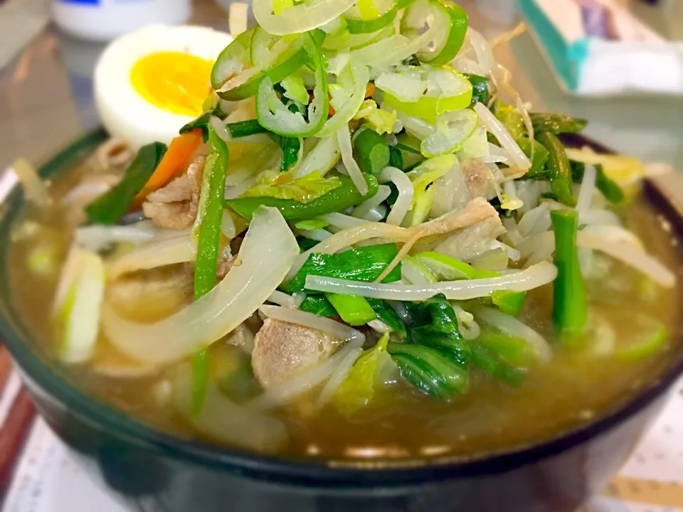 野菜たっぷりインスタントラーメン|Katsuya Kudoさん