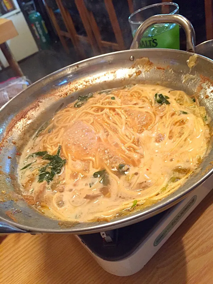 締めのラーメン|くるみたんさん