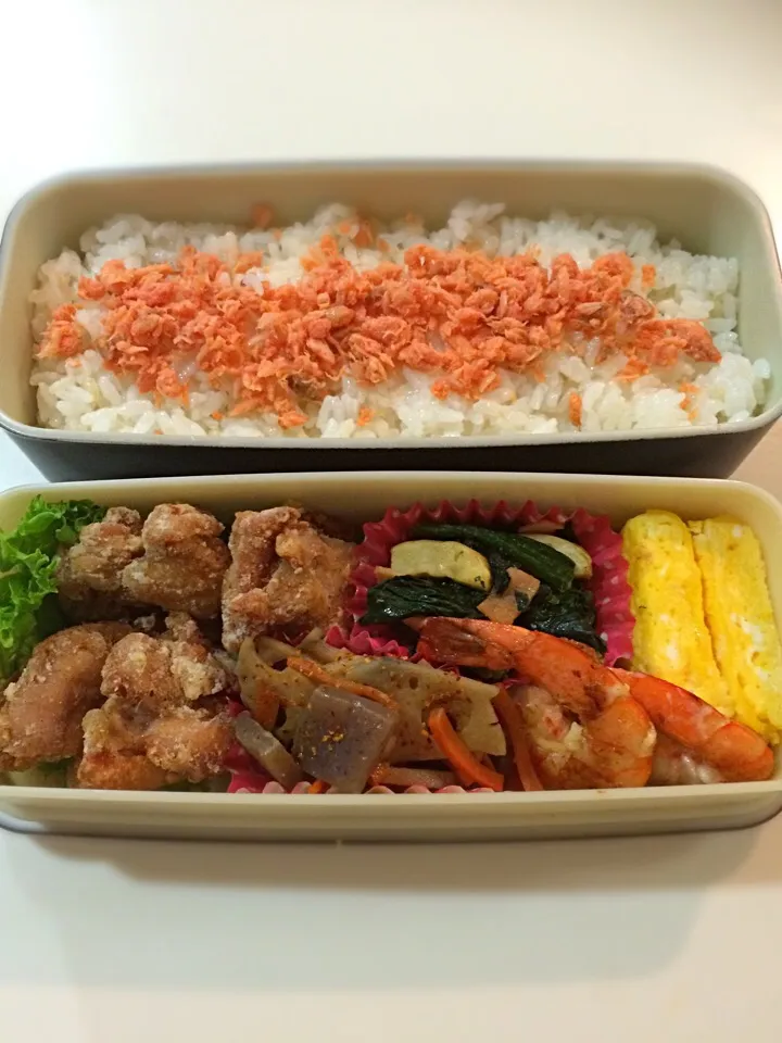 旦那さんお弁当。|りーなさん