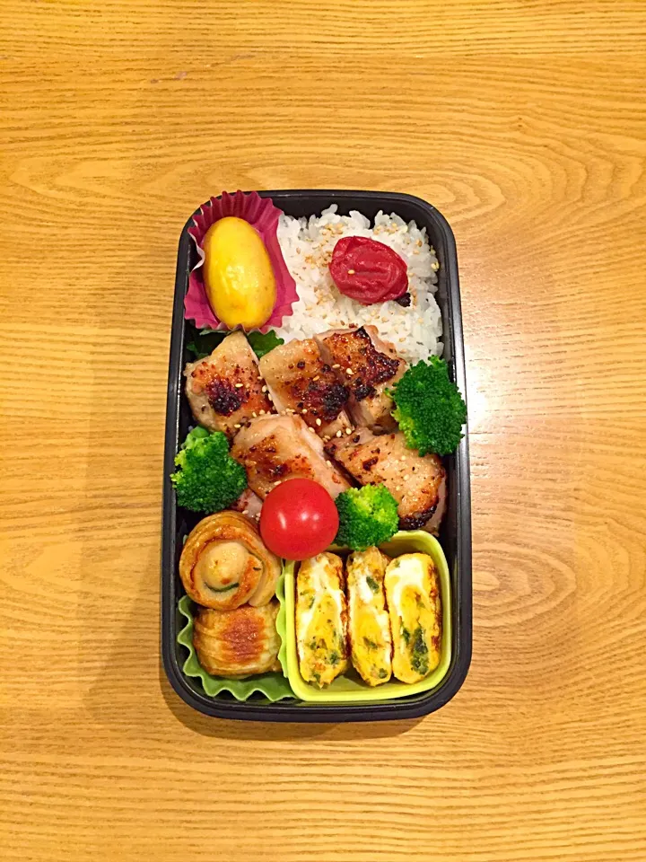 Snapdishの料理写真:鶏西京焼き＊弁当♪|hiromiさん