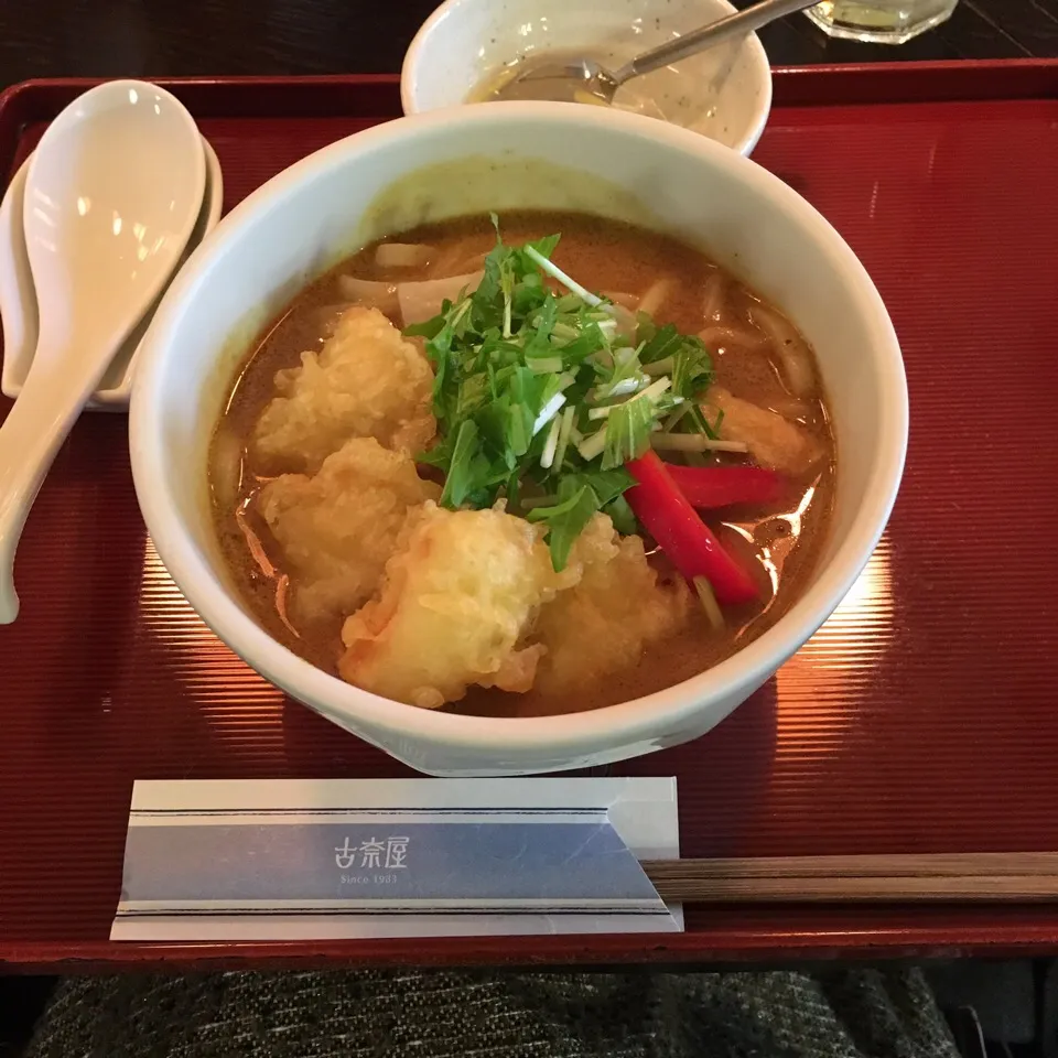 Snapdishの料理写真:ちょいと予定があり、お一人さまランチ
古奈屋のカレーうどん|あっきーよさん