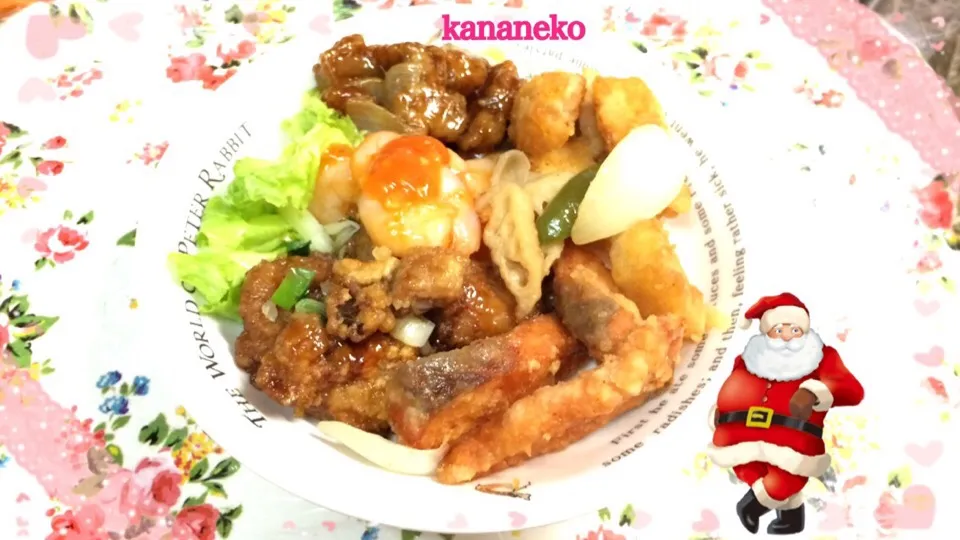 Snapdishの料理写真:今夜の夕食！
デパ地下（SOGO）のお惣菜です。
(2015.12.14,20:08)|かなさん