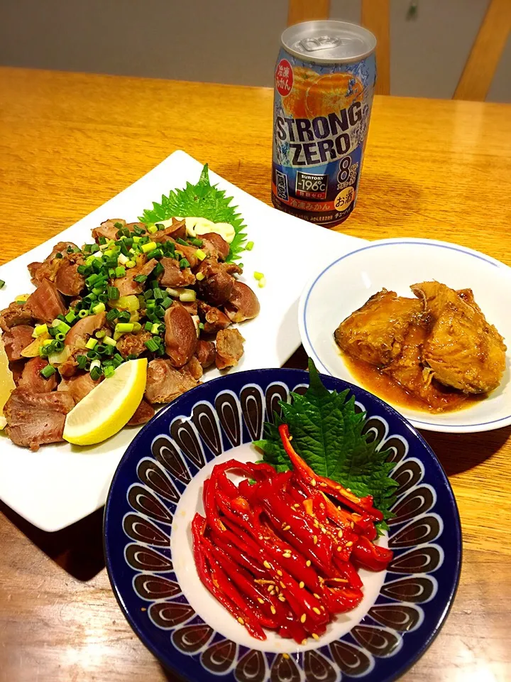 Snapdishの料理写真:オチャケのアテ〜〜🍺🍴|まんぞーさん