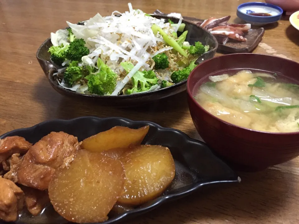 Snapdishの料理写真:大根パーティ|さんだーさん