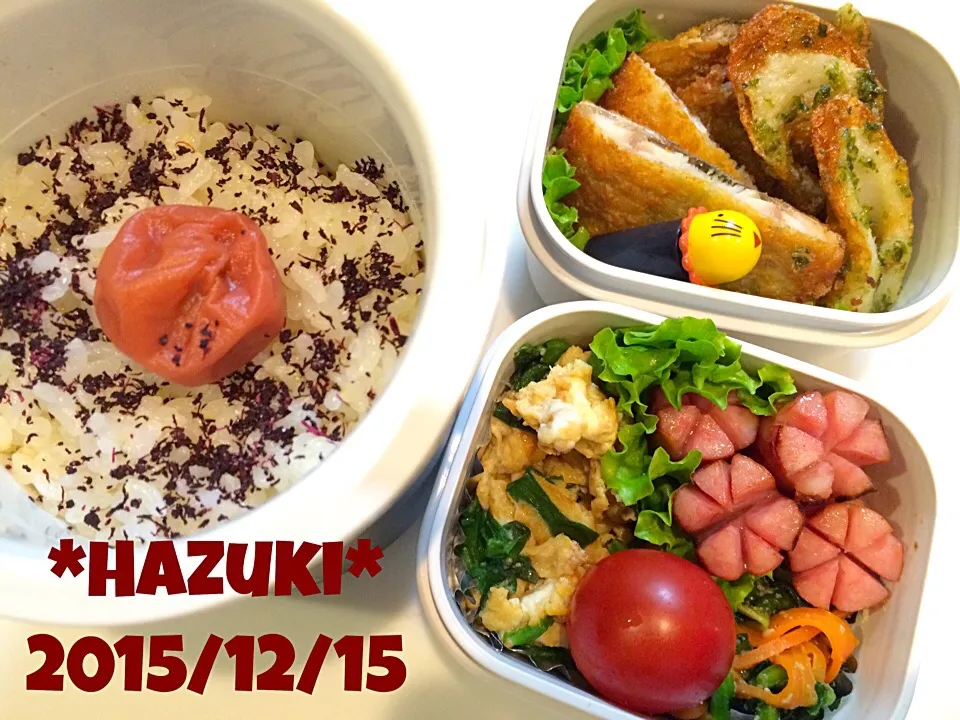 12月15日(火) 高校生息子弁当🍱🍱|Hazukiさん