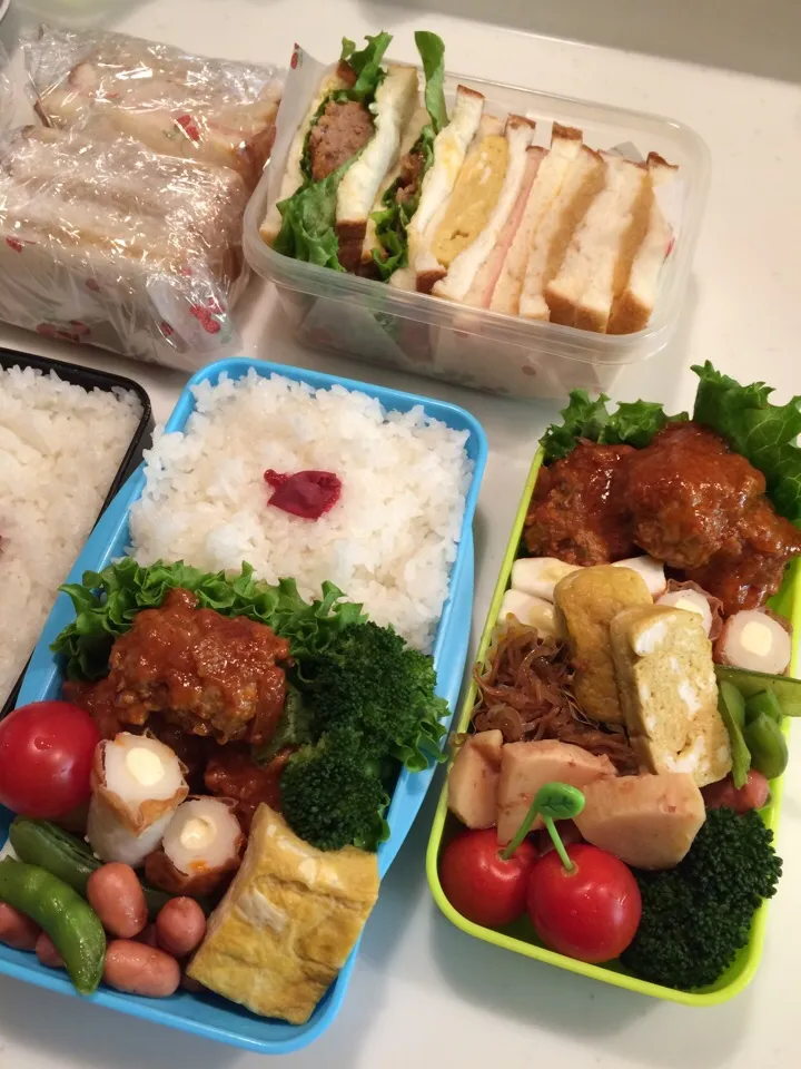 Snapdishの料理写真:今日のお弁当|まなんさん