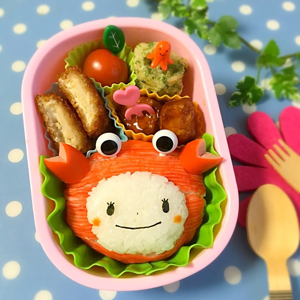 カニさん弁当|Saori Nishidaさん