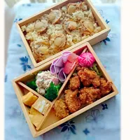 Snapdishの料理写真:旦那さんのお弁当❤