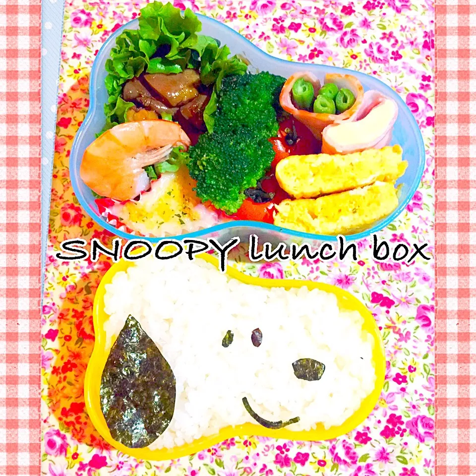 今日の娘のお弁当
スヌーピー弁当^ ^|りんりんさん