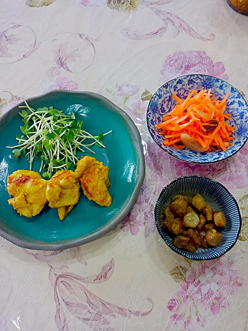 タンドリーチキン🍗常備菜２品|たえさん