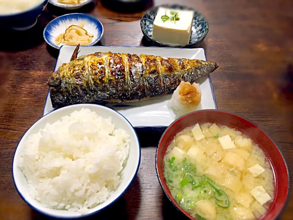 Snapdishの料理写真:焼き鯖定食|Hideki  Fukushimaさん