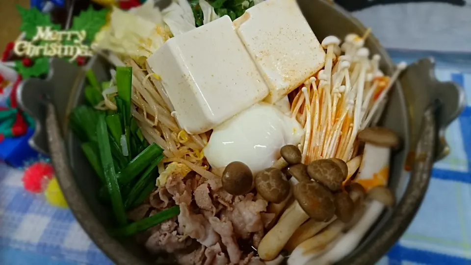 チゲ風なべ焼きうどん|よっしー(=^ェ^=)さん