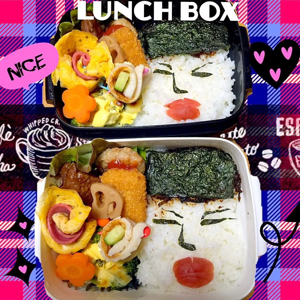 息子&旦那弁当|miyukiさん