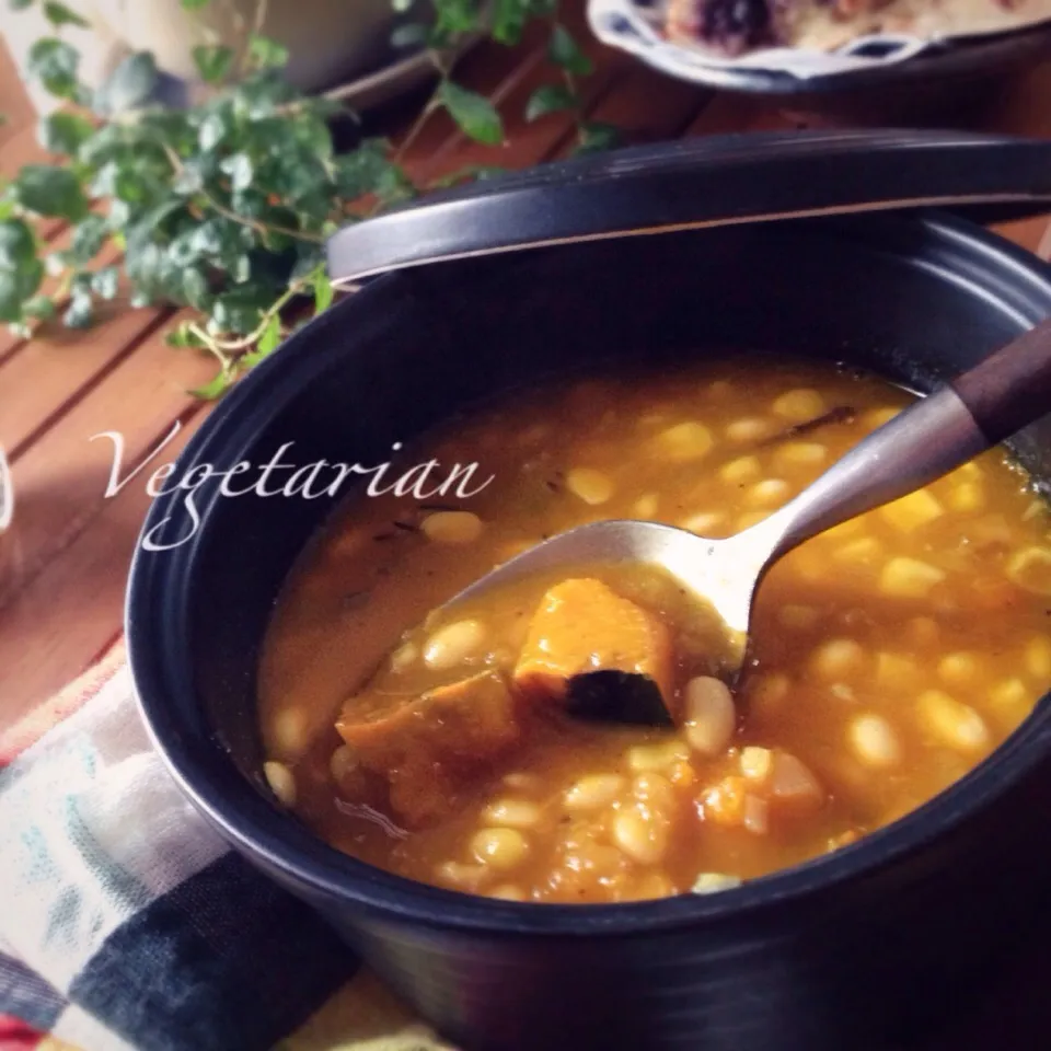 Porotos  ポロトス（南米チリの豆スープ）|まちまちこさん