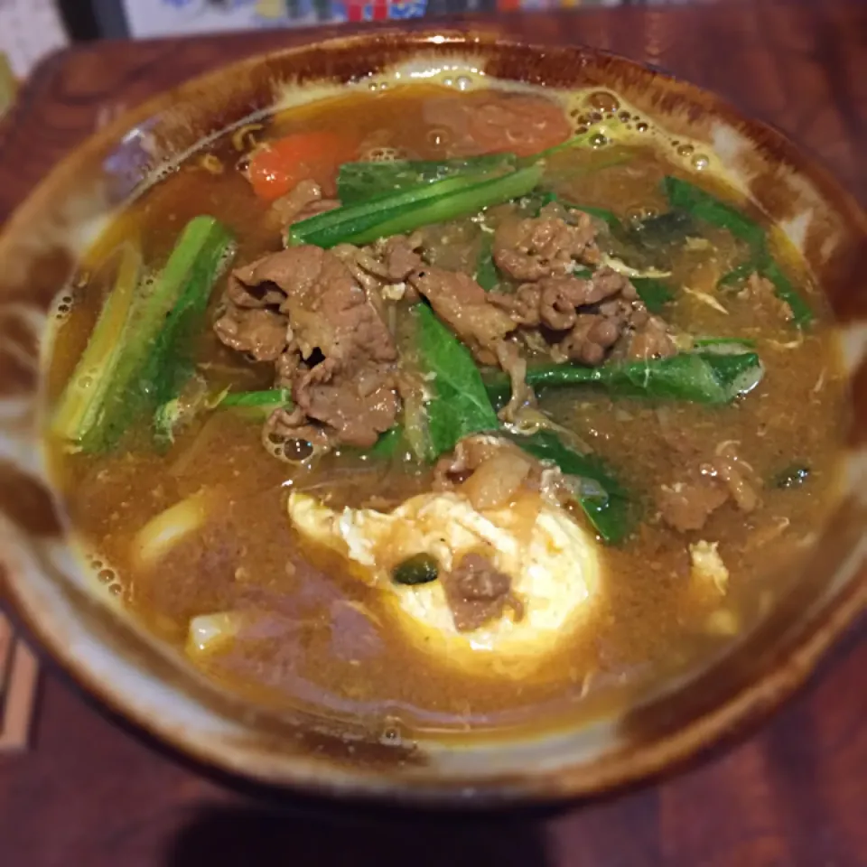 昨日のカレー、今日のカレーうどん|Hanaeさん