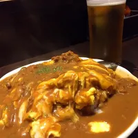 Snapdishの料理写真:卵大好き！オムカレー♡|haruさん