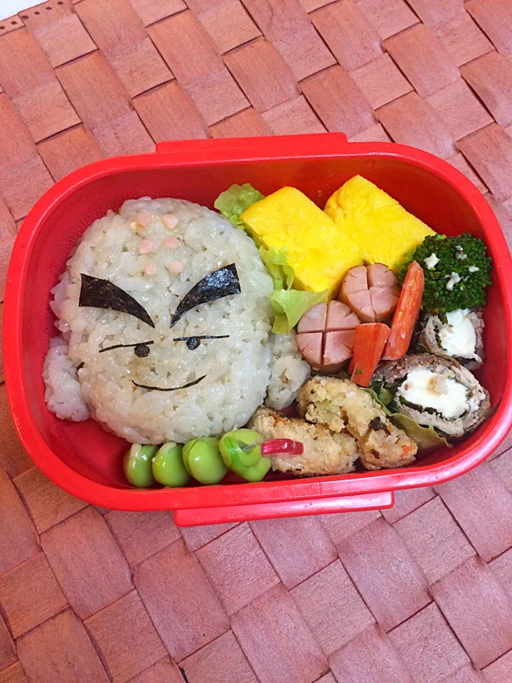 Snapdishの料理写真:息子弁当♪♪ 今日は延長保育やから、簡単に😊  クリリン弁当✨|Snow10さん