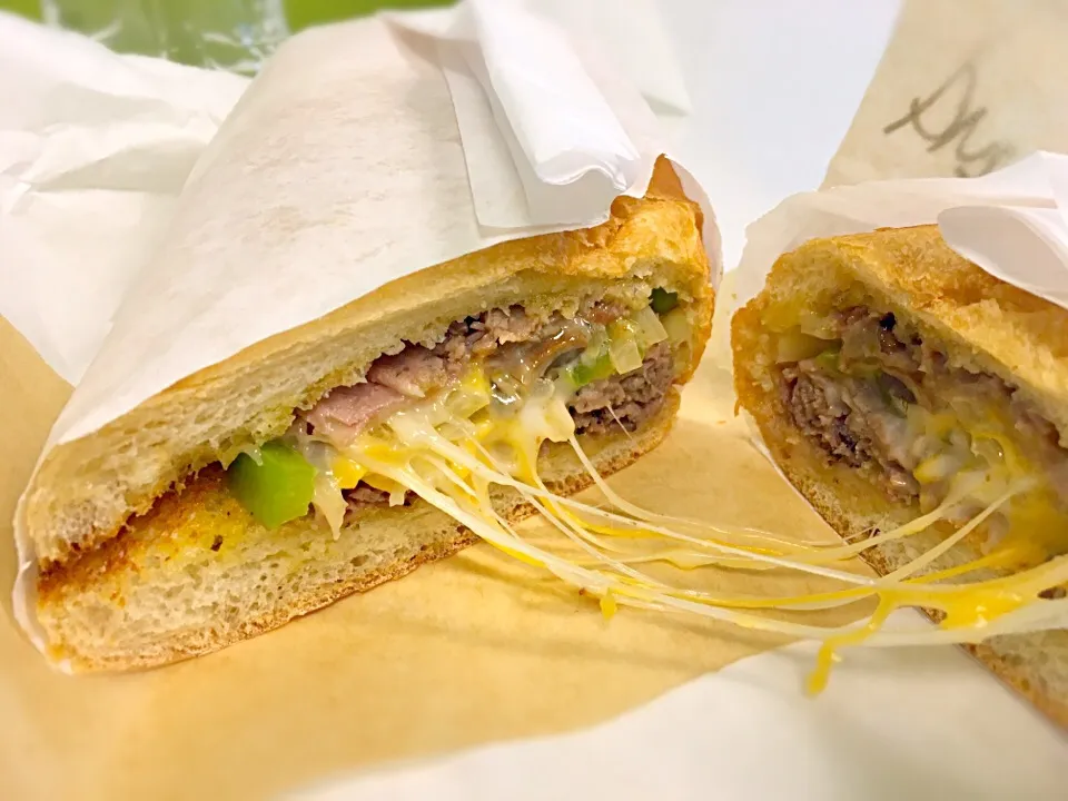 Philly Cheesesteak Sandwich|chan mitsuさん