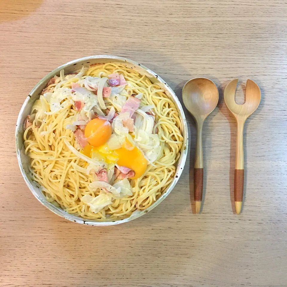 Snapdishの料理写真:カルボナーラ⭐️|dashi menjiroさん