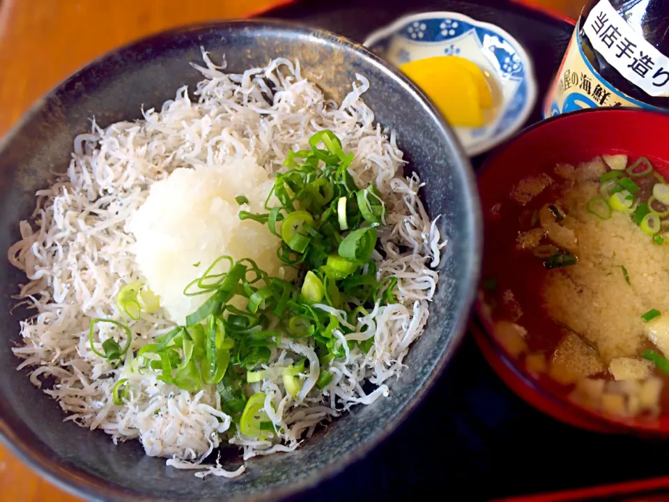 チリメンおろし丼|山本忠宣さん