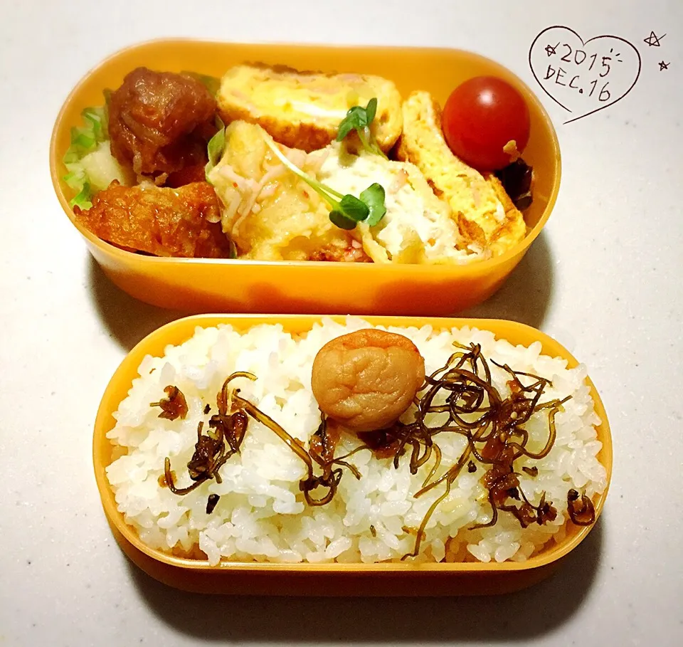 お弁当🍴‼︎〜2015.12.16🍀〜|☆aki☆さん