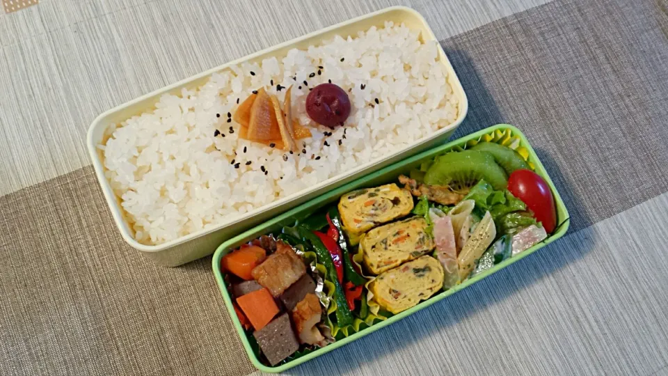 Snapdishの料理写真:12/17   主のお弁当|おちゃわんさん