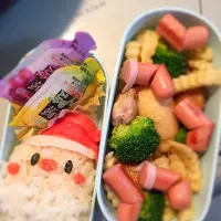 Snapdishの料理写真:サンタ弁当☆|miyuさん