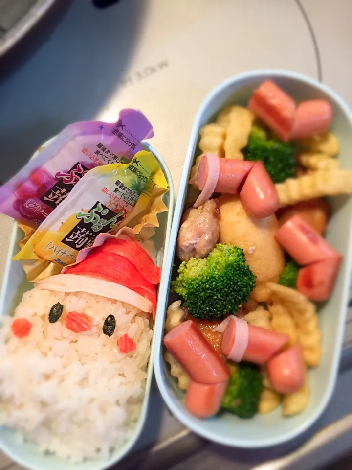 Snapdishの料理写真:サンタ弁当☆|miyuさん