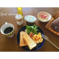 Snapdishの料理写真:朝ごぱん|kanakoさん