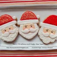 Santa Claus icing Cookies
Merry Christmas