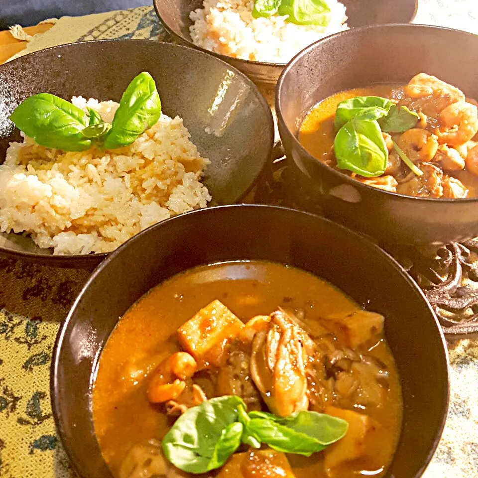 Thai Curry With Sticky Jasmine Flavored Rice|Emanuel Hayashiさん