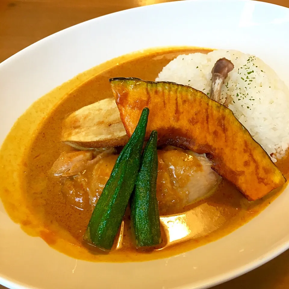 Curry'OHANA シンガポールチキンカレー ランチセット|カウンター嬢さん